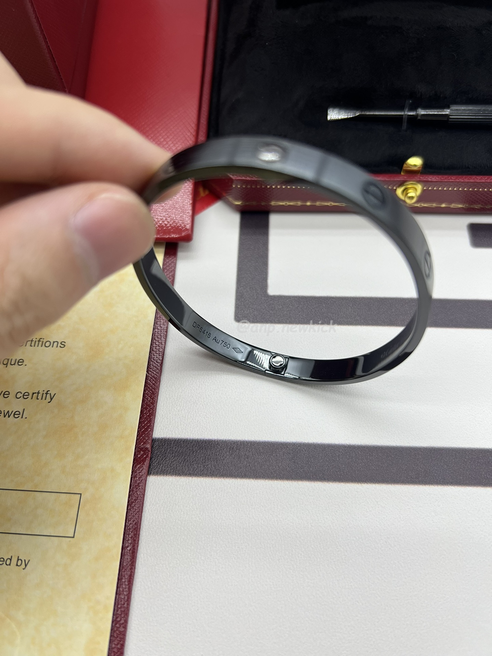 Cartier Black Warrior Bracelet (9) - www.newkick.vip